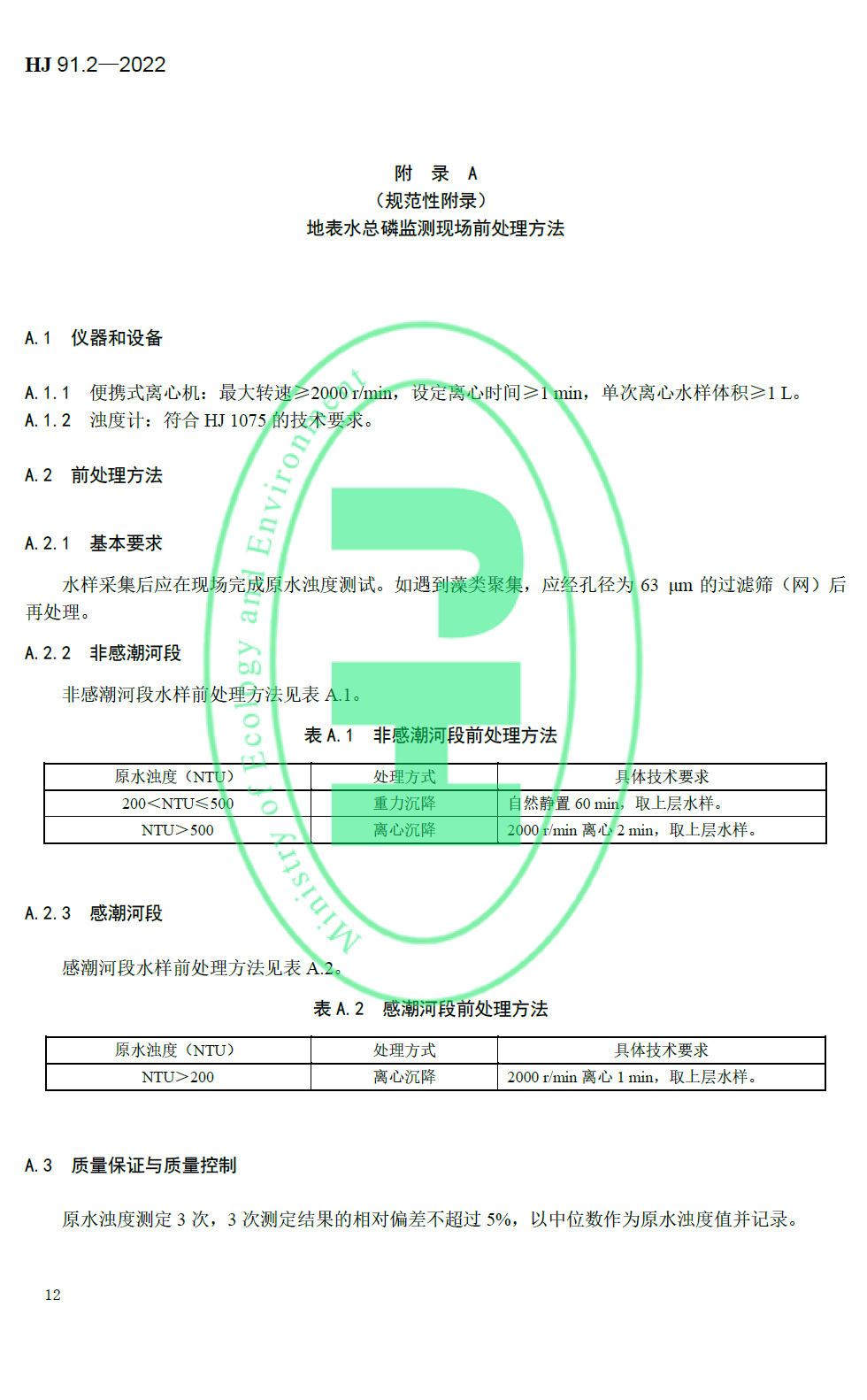 《HJ91.2-2022地表水環(huán)境質(zhì)量監(jiān)測(cè)技術(shù)規(guī)范》8月1日已開始實(shí)施，快來(lái)看看有什么不同吧！